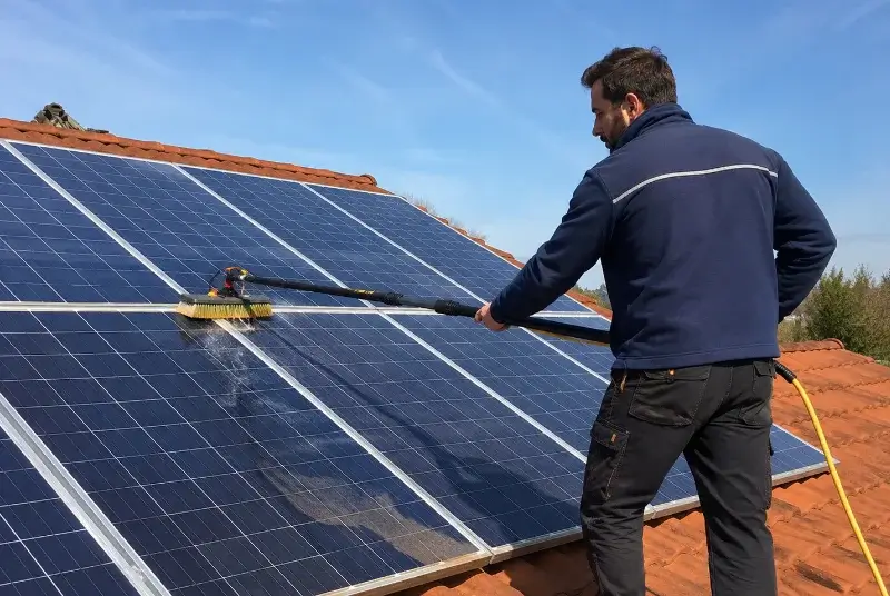 Nettoyage et entretien de panneaux solaires à Salles-Mongiscard